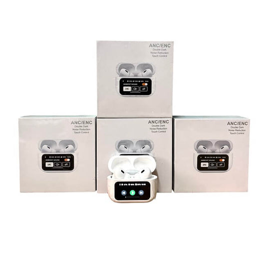 AURICULAR BLUETOOTH ANC/ENC + PANTALLA TACTIL