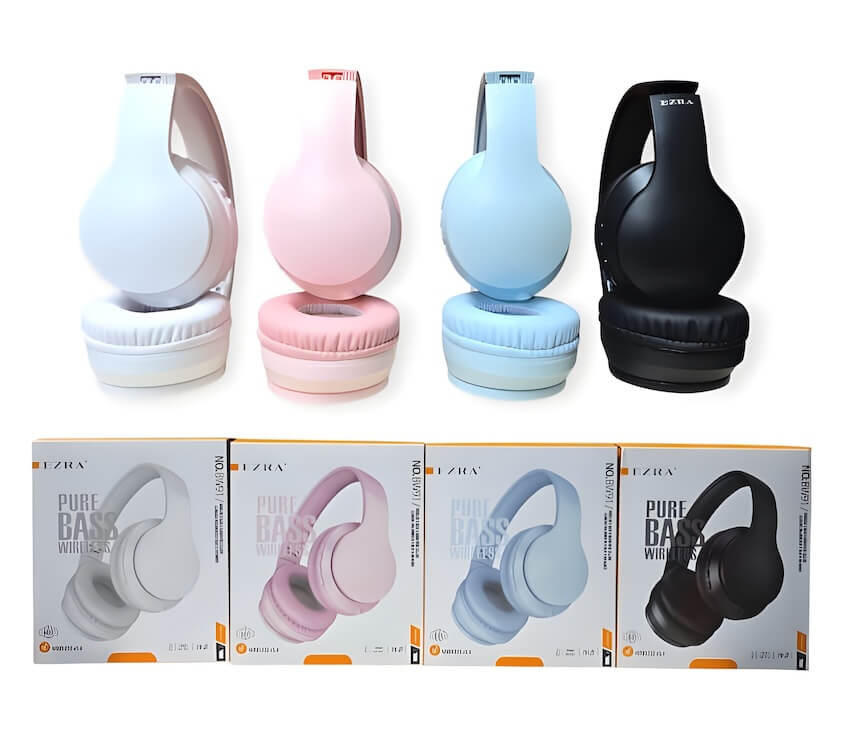 AURICULAR BLUETOOTH VINCHA EZRA/ SONIDO PREMIUM
