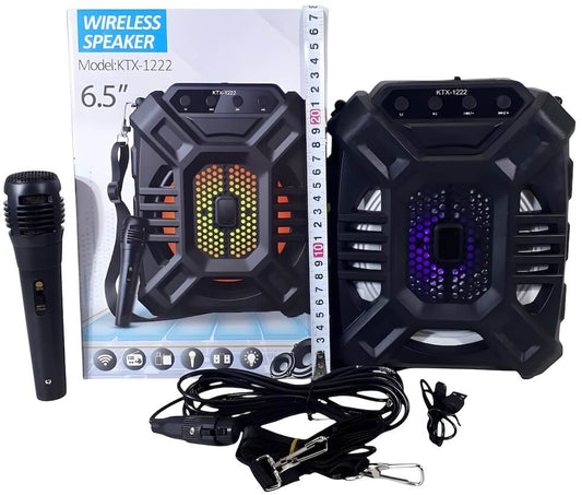 GTS-1222 PARLANTE BT /FM USB C/MICROFONO