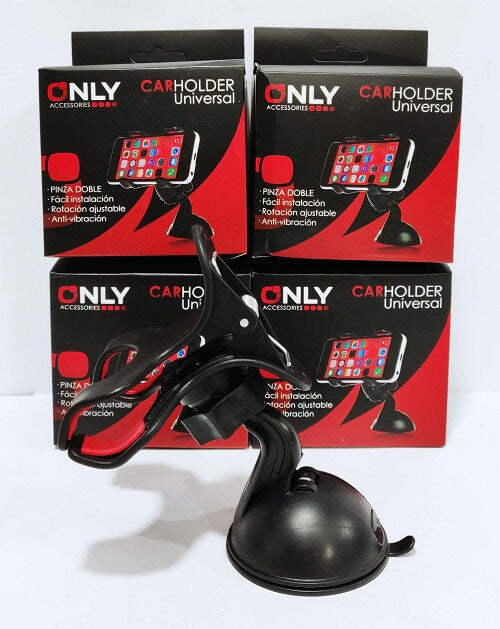 SOPORTE DE AUTO PINZA DOBLE / SOPAPA / ONLY