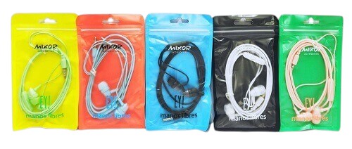 AURICULAR MIXOR MANOS LIBRES / CALIDAD / COLORES