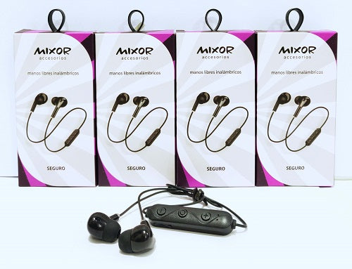 AURICULAR BLUETOOTH MIXOR + MANOS LIBRES/ CALIDAD
