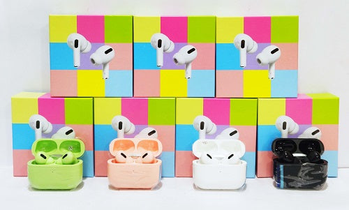 AURICULAR BLUETOOTH AIRPRO / TIPO APPLE COLORES