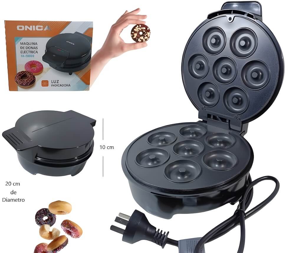 MAQUINA DE DONAS ONICA 1000W