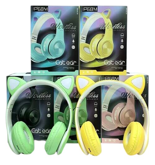 AURICULAR CATear BLUETOOTH /GATITO GRANDE/ LUZ LED