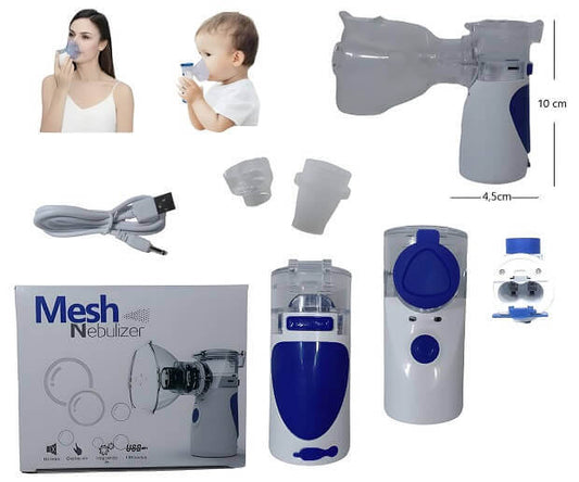 NEBULIZADOR PORTATIL ADUL/NIÑO USB Y PILA