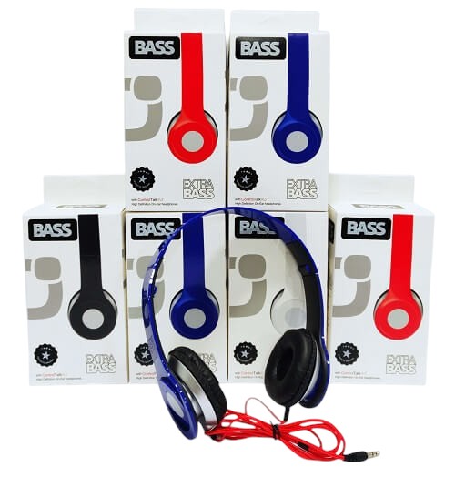 AURICULAR VINCHA EXTRA BASS / COLORES