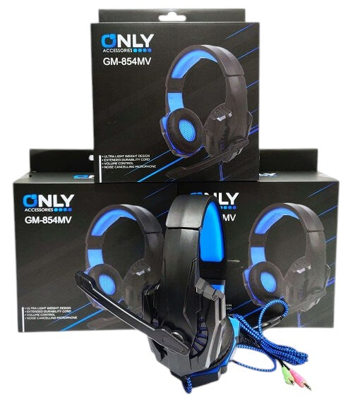 AURICULAR VINCHA ONLY GAMER / CALIDAD PREMIUM