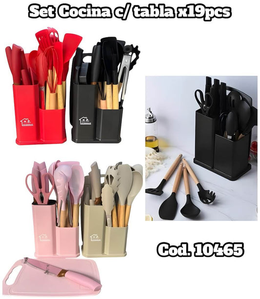 SET COCINA C/TABLA ( x 19 PCS )