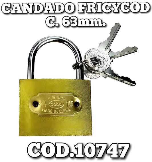 CANDADO FRICYCOD C 63mm