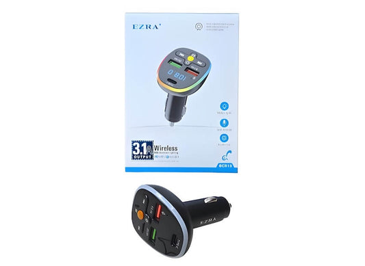 TRANSMISOR BLUETOOTH 3.1A (2 USB TIPO-C) / CALIDAD PREMIUM