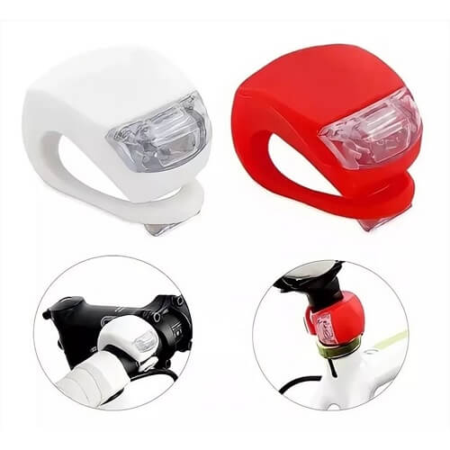 LUZ DE BICI SILICONA