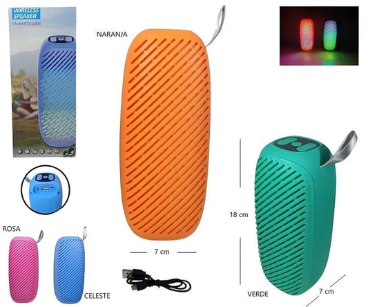PARLANTE BLUETOOTH COLORES